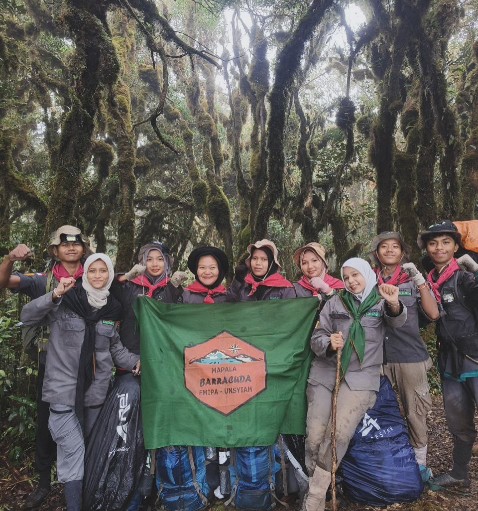 UKM-PA Barracuda Conducts 9th Expedition and 14th Generation Mountaineering Training at Gle Bae, Aceh Besar